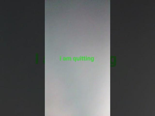 I AM QUITTING YOUTUBE #quitingyoutube #quit #shorts #aprilfools