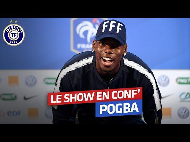 Paul Pogba : son show en conférence de presse en intégralité