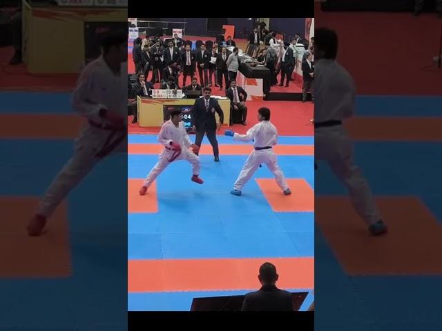 timing of kizami zuke #karate #kumite #music #india