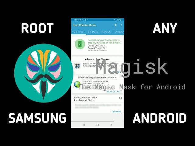 HOW TO ROOT ANY SAMSUNG PHONE USING MAGISK AS LONG AS IT'S OEM UNLOCKABLE