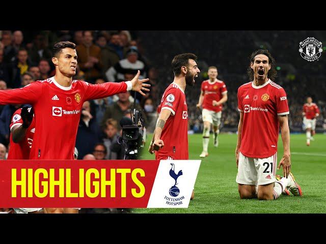 Ronaldo, Cavani & Rashford seal vital win | Highlights | Tottenham Hotspur 0-3 Manchester United