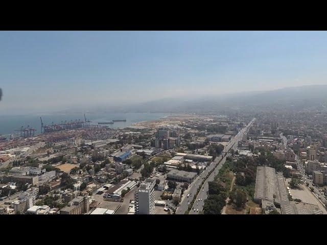 Drone Footage - Mar Mikhael, Beirut, Lebanon