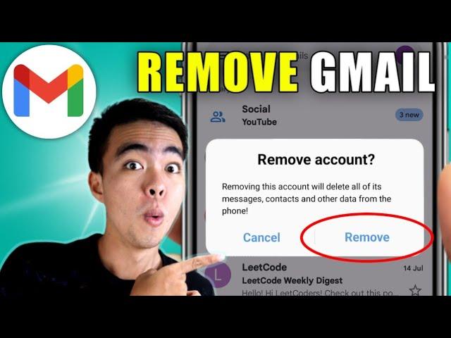 How to Remove Gmail Account from Gmail App (2024)