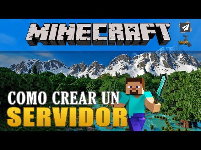 Como Crear un SERVIDOR con PLUGINS (Todas las versiones) - Minecraft