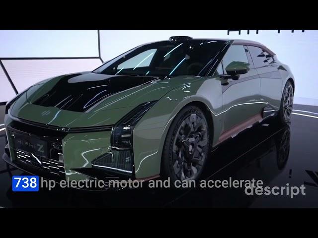 HIPHI X and HIPHI Z GT Electric Cars comes from future Available on Sale 2023