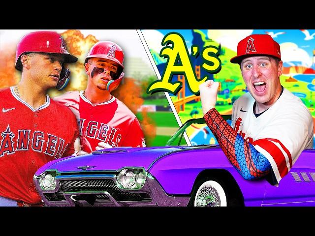 ROAD TRIP TO SEE THE ANGELS DOMINATE THE A'S IN SACRAMANETO!