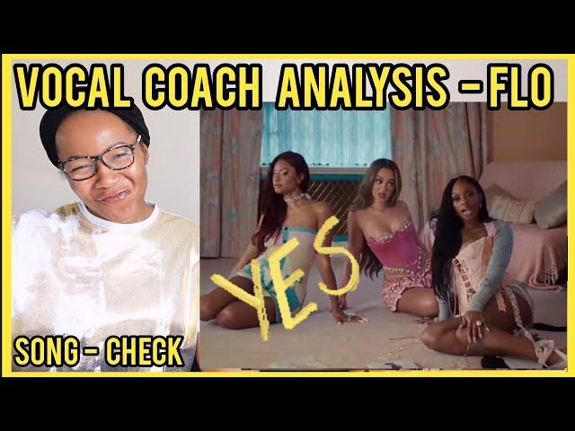 Vocal Coach Analysis - FLO x CHECK | I CANNOT! #flo #newsong #vocalanalysis #reaction #rnb