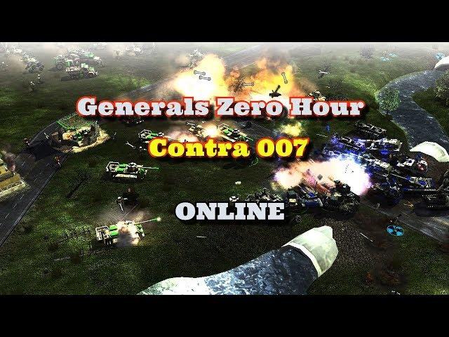 Generals Zero Hour: Contra 007 - Играем по сети