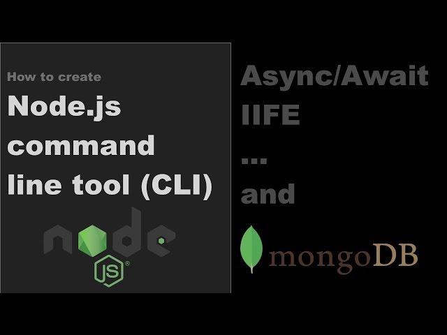 How to create a Node.js command line tool (cli) with real world usage