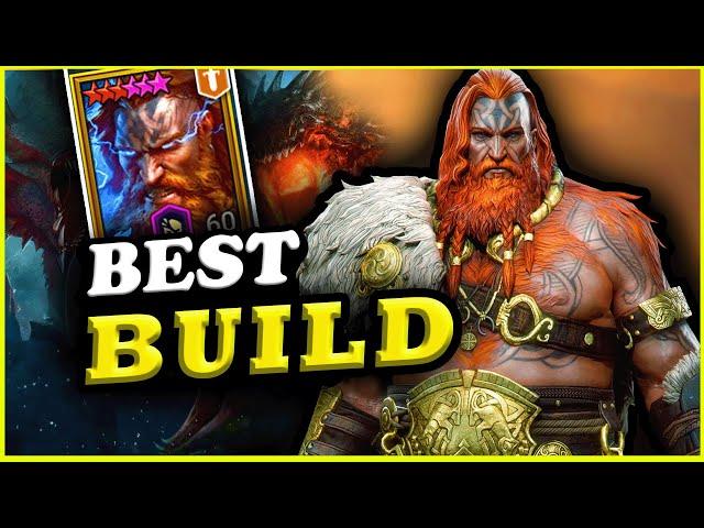 The BEST Damage Dealing Fusion!! Thor Faehammer Build / Review! RAID: Shadow Legends