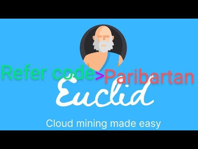 new Airdro Euclid mining app # EUC FREE