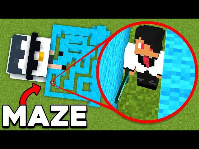 I Got Trapped In An ILLEGAL MAZE In This Minecraft SMP