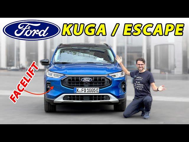 2024 Ford Kuga / Ford Escape facelift driving REVIEW