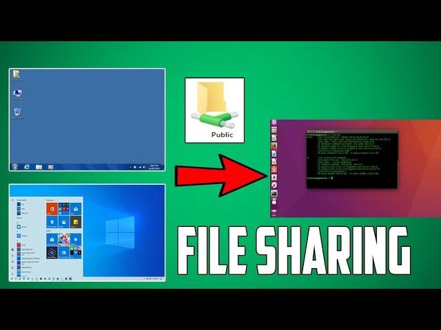 How To Share Your Files and Folders Between Ubuntu Linux and Windows 10/8/7