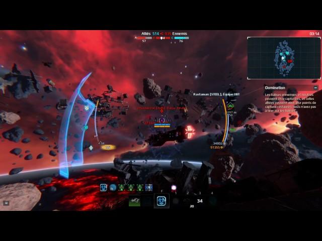 Gameplay Destroyeur Sibyl (Star Conflict)