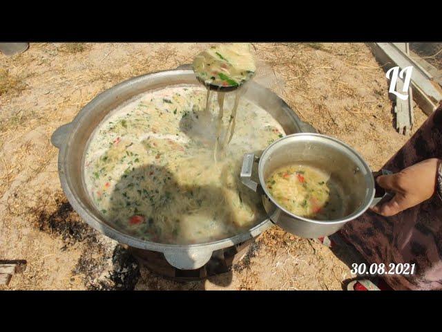 Tajik Traditional food -"Otalai burida" | Хуроки миллии тоҷикӣ- "Оталаи бурида" | #Tajikistan