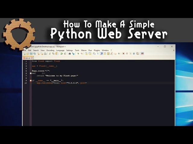 How To Make A Simple Python Web Server