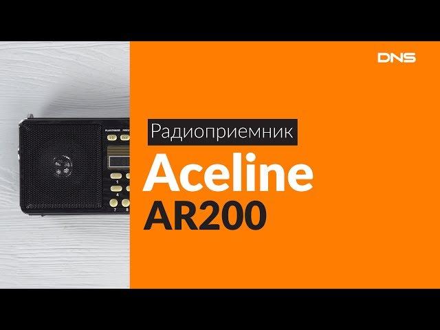 Распаковка радиоприемника Aceline AR200 / Unboxing Aceline AR200