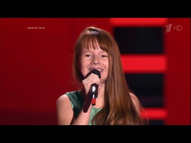 The Voice Kids RU 2016 Ekaterina — «Cheek To Cheek» Blind Auditions | Голос Дети 3. Е.Иванова. СП