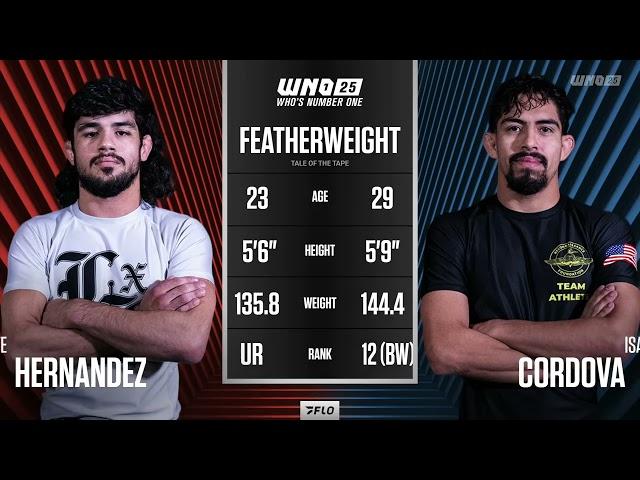 Nate Hernandez vs Isaac Cordova | WNO 25: Duarte vs Jimenez