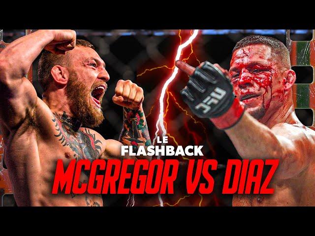 CONOR McGREGOR vs NATE DIAZ : LA GUERRE DANS L'OCTOGONE - LE FLASHBACK #54