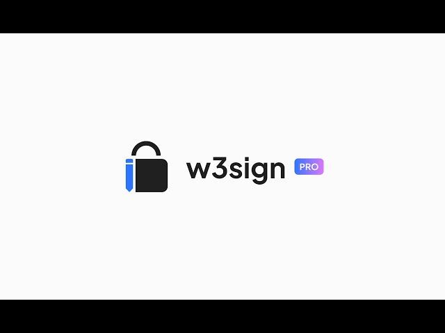 Open-sourced tool from Distributed Lab - w3sign.app