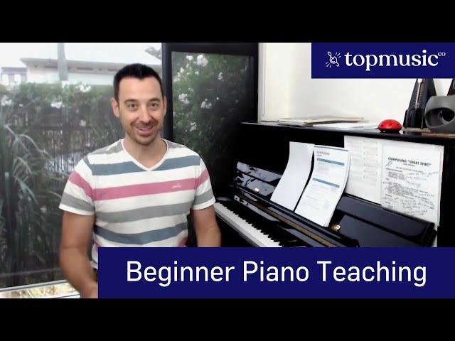 Beginner Piano Lesson Plan 1 - Creative Beginner Teaching [Part 1 of 2]