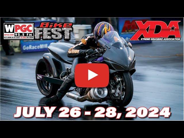 2024 XDA BikeFest at Maryland International Raceway - July 26-28, 2024