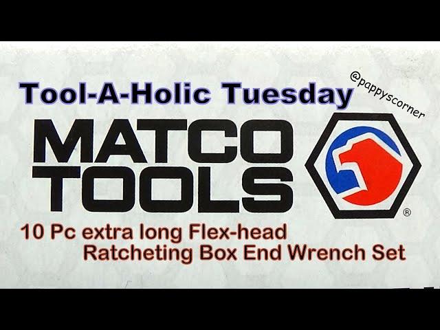 Tool-A-Holic Tuesday Flex Head Ratcheting Wrenches