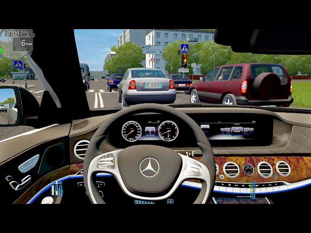 City Car Driving - Mercedes-Benz S600 Maybach | Fast Driving