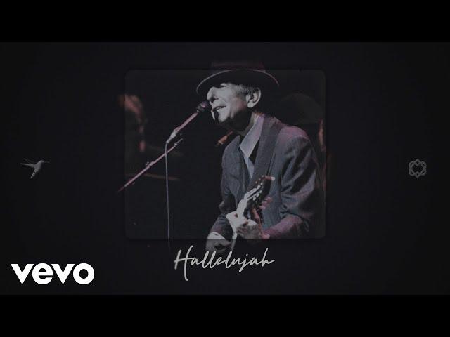 Leonard Cohen - Hallelujah (Live at Glastonbury) (Official Lyric Video)