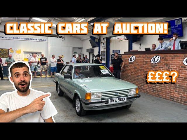 CAN I FIND SOME CLASSIC CAR BARGAINS AT AUCTION? ANGLIA CAR AUCTION