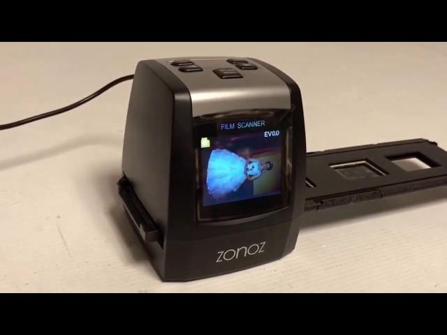 Zonoz FS-ONE Film Scanner - Saving Images To The Internal Memory