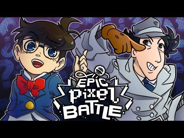 Detective Conan Vs Inspector Gadget - EPIC PIXEL BATTLE