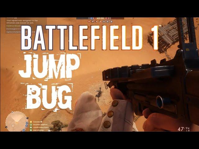 Awesome Battlefield 1 Jump Bug | Glitch