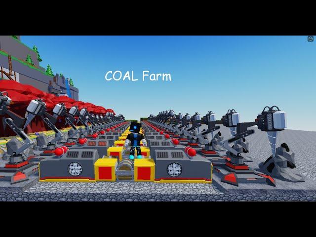 Ферма угля в Block Tycoon ️