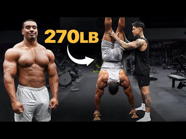 Body Builder VS Calisthenics | Handstand Ft. Larry Wheels