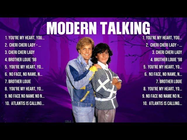 Modern Talking Top Of The Music Hits 2024   Most Popular Hits Playlist