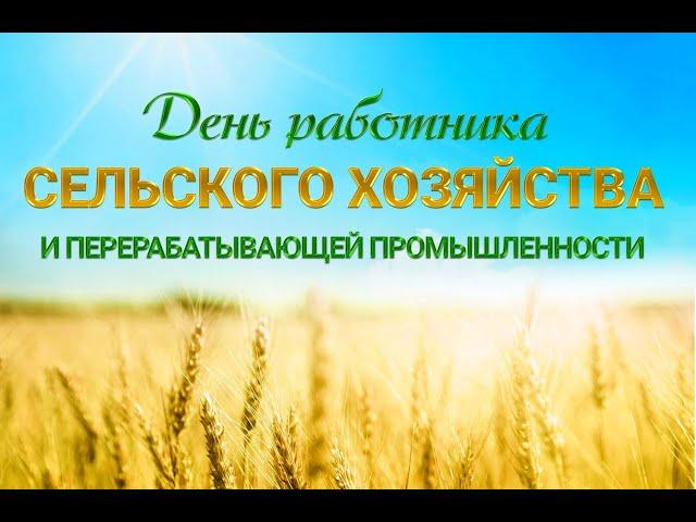 Концерт, посвященный Дню работников сельского хозяйства и перерабатывающей промышленности.