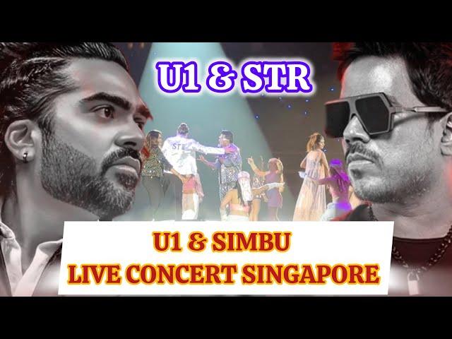 Simbu live Singapore | Yuvan concert Singapore 2024 | Simbu & U1,Premji | Singapore