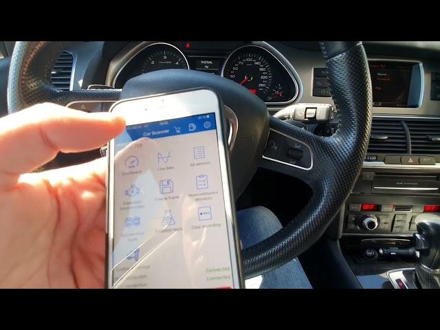 Tester auto OBD2 ELM327 conectare prin Bluetooth pe telefon mobil sau laptop. @MihaiMatincu