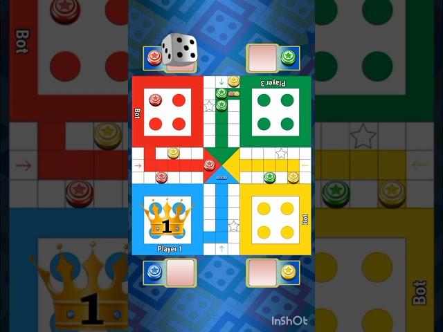 Ludo game in 4 players | #shorts  #ludogaming #games #sdgaming