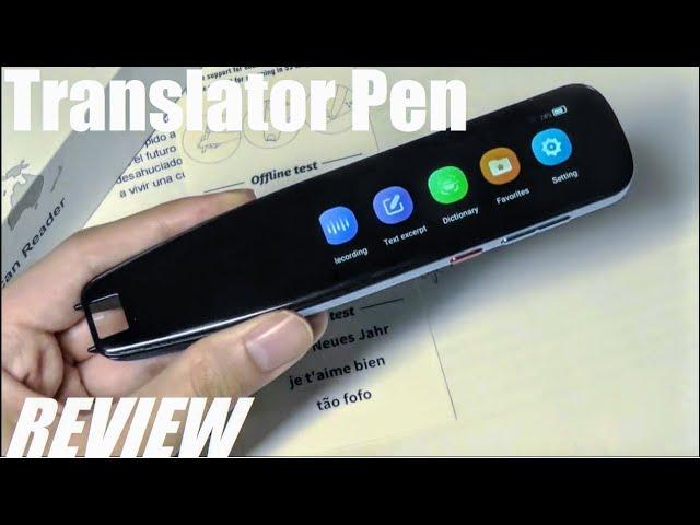 REVIEW: Newyes Scan Reader - Smart AI Language Translator Pen?