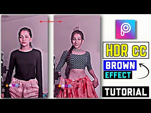 HDR Cc Video Editing Picsart || Picsart HDR Cc Video Editing || HDR Video Editing