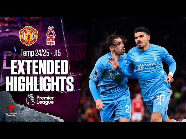 Man. United vs. Nottingham Forest | Highlights Premier League | Jornada 15 | Telemundo Deportes