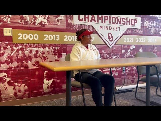 Catching up with OU softball pitching coach Jennifer Rocha ahead of Kansas series