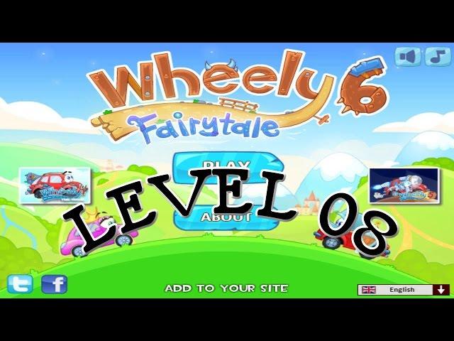 Wheely 6 Fairytale Level 8 Walkthrough 3 star