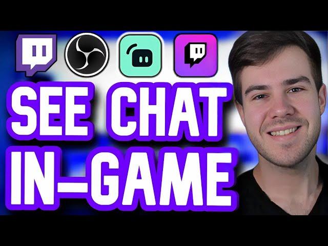 How To Read Twitch Chat In-Game With 1 Monitor  (OBS Studio, Streamlabs, etc.)