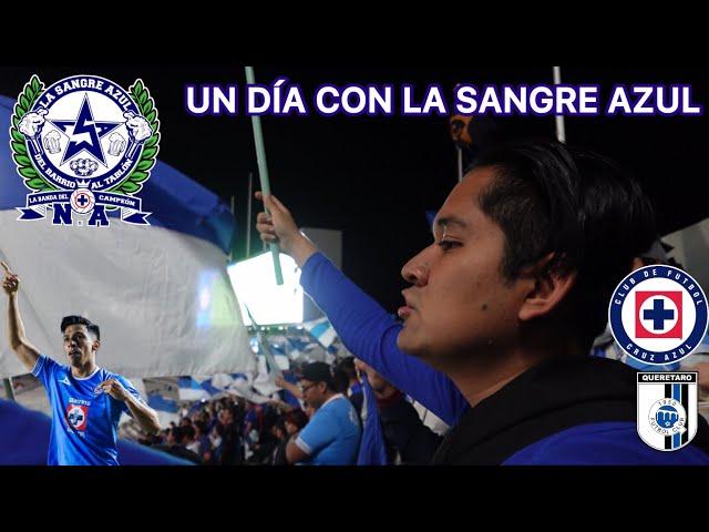 ¡Un día con la sangre azul!/ cruz azul vs Queretaro/clausura 2025/reacción cánticos