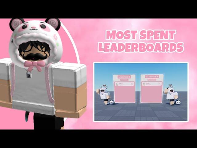 How To Make An Animated Most Purchased and Spent Leaderboard In ROBLOX Studio (48 HOUR SALE)